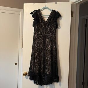 Formal Black Lace Dress